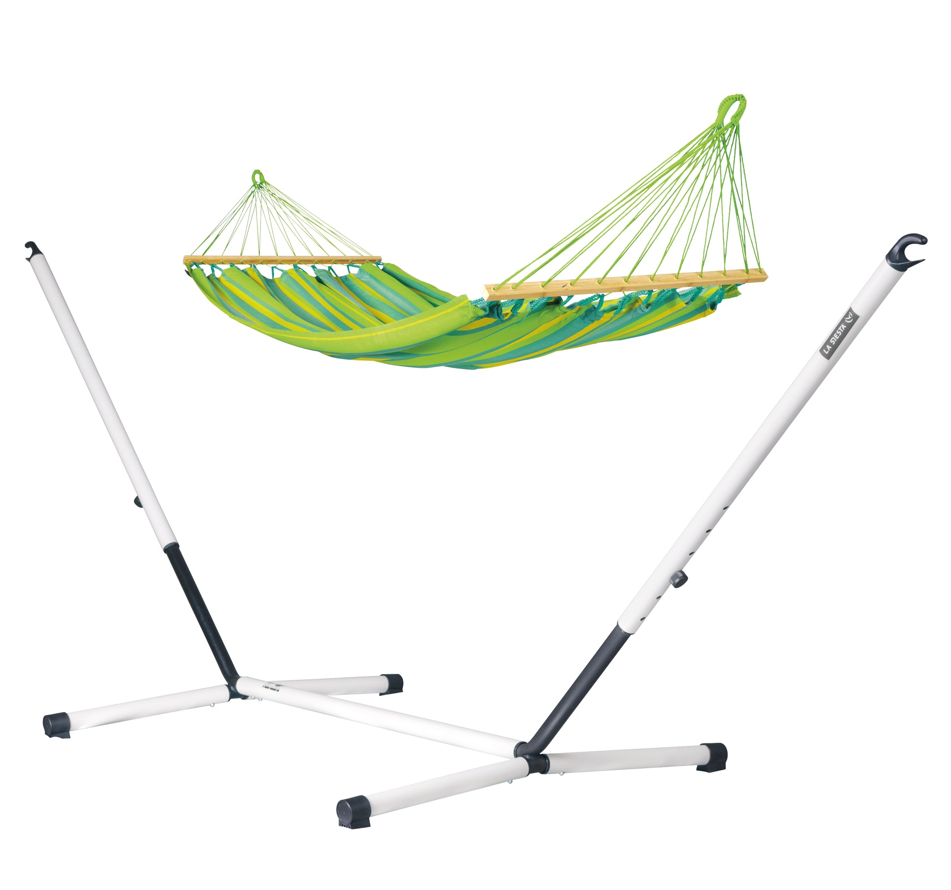 Nautico Outdoor Spreader Bar - Stabhängematte Outdoor mit Gestell aus pulverbeschichtetem Stahl