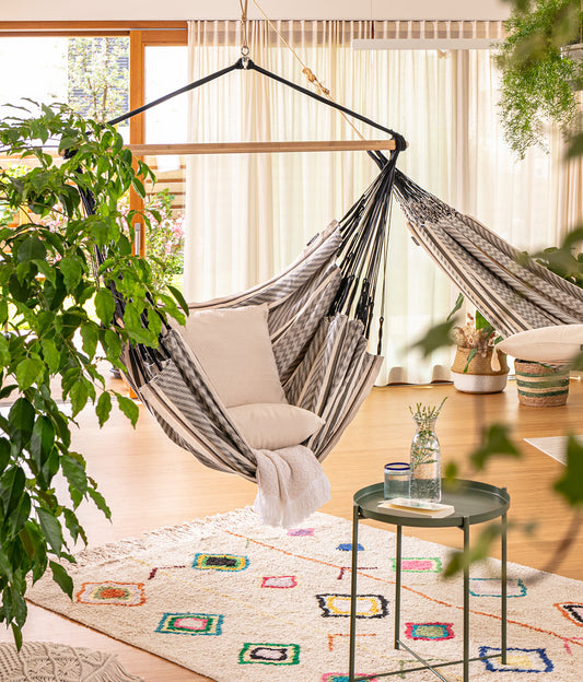 Habana Zebra - Organic Cotton Comfort Hammock Chair