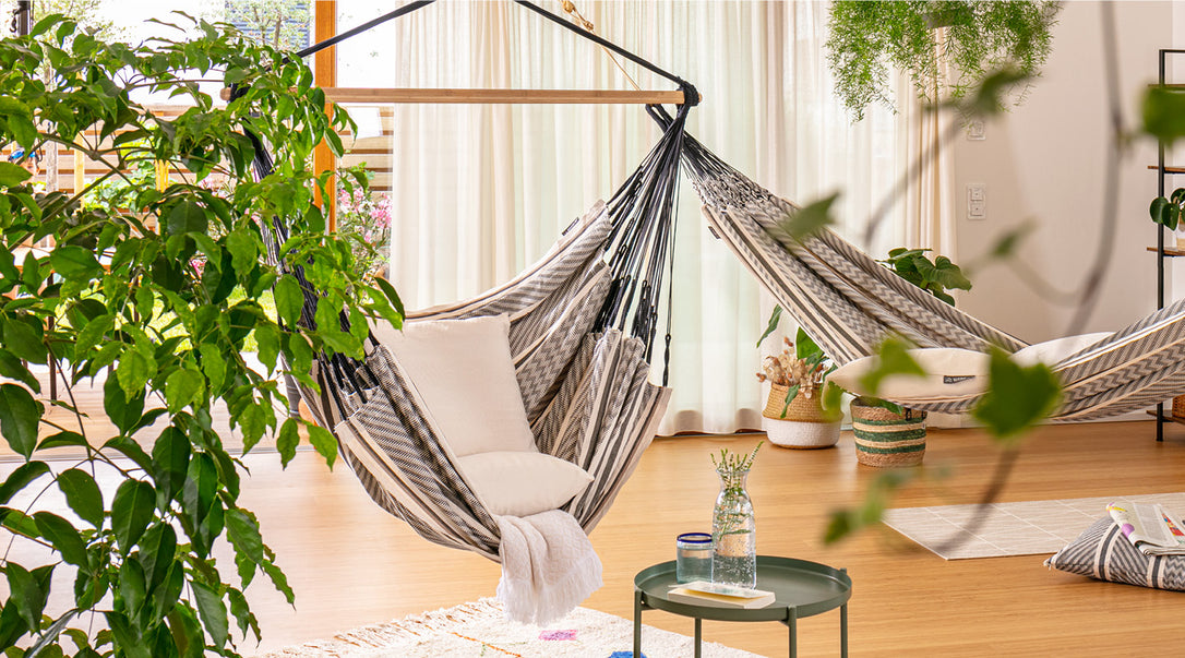 Habana Zebra - Organic Cotton Comfort Hammock Chair